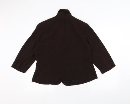 Womens UK Size 16 Studio Brown Jacket