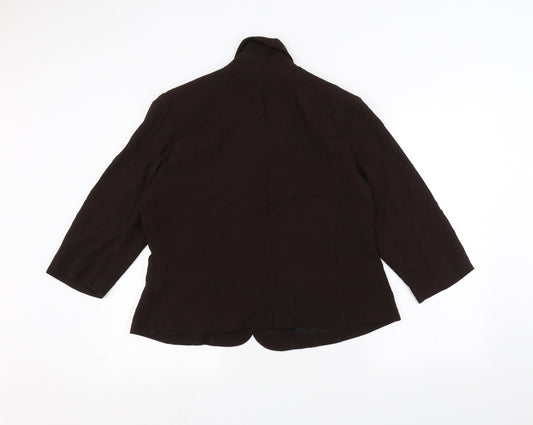 Womens UK Size 16 Studio Brown Jacket