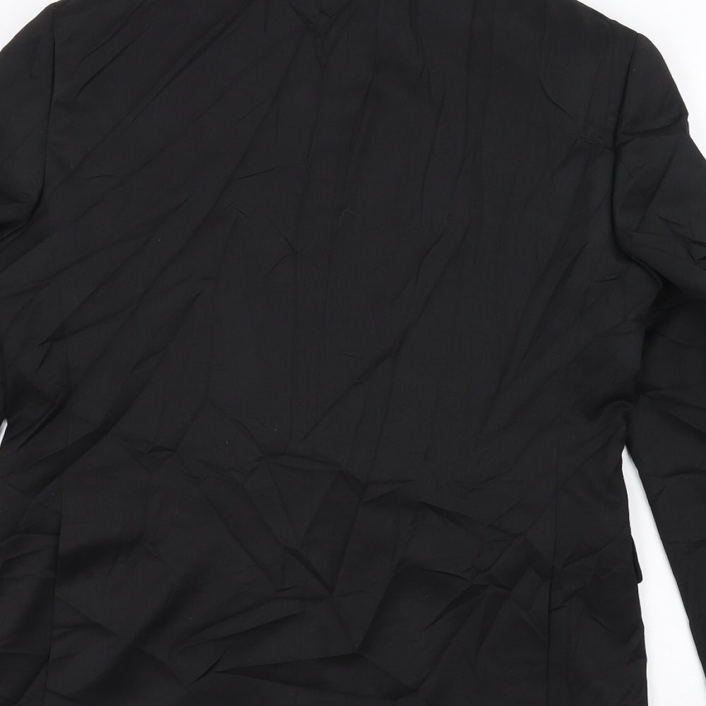 Mens UK Size 38 Marks and Spencer Regular Black Suit Jacket