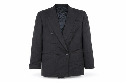 SKAPES Mens Black   Jacket Suit Jacket Size 40