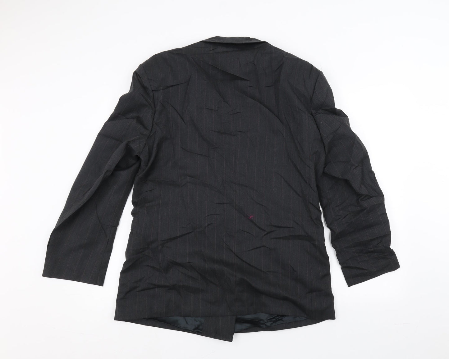 SKAPES Mens Black   Jacket Suit Jacket Size 40
