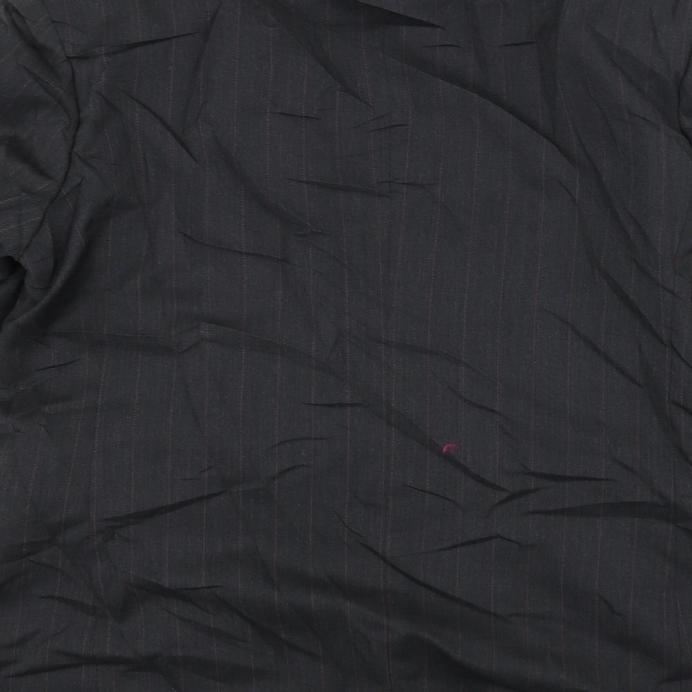 SKAPES Mens Black   Jacket Suit Jacket Size 40