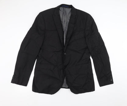Mens UK Size 42 NEXT Regular Black Suit Jacket