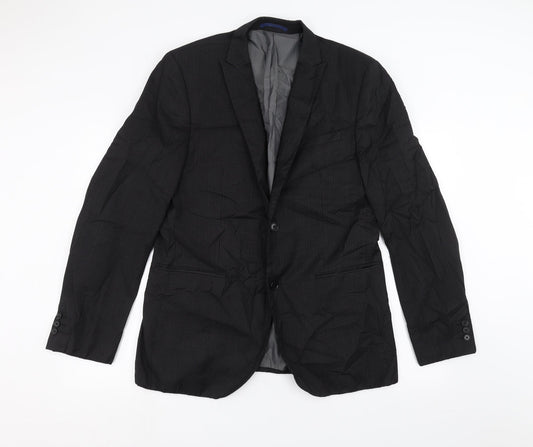 Mens UK Size 42 NEXT Regular Black Suit Jacket