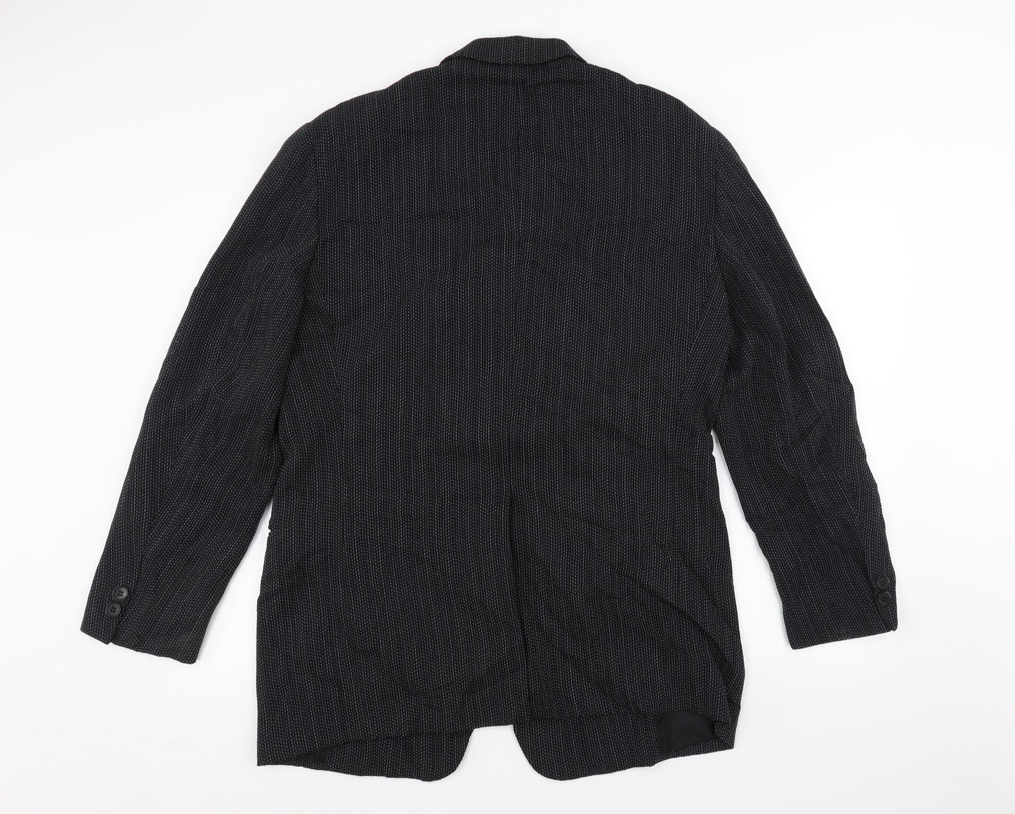 Mens UK Size 42 Preworn Black Jacket