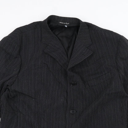 Mens UK Size 42 Preworn Black Jacket