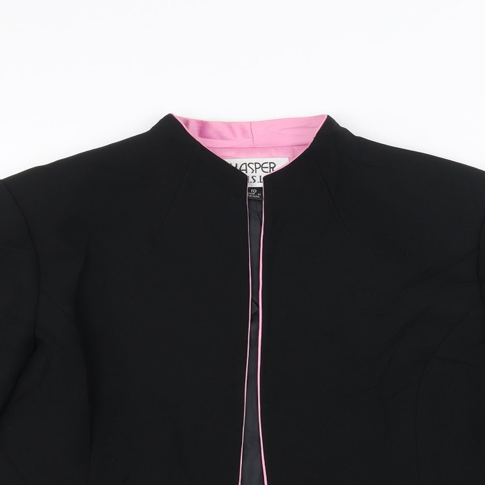 Womens UK Size 10 Kasper Black Jacket