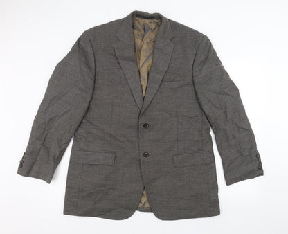 Mens UK Size 42 Marks and Spencer Regular Brown Suit Jacket