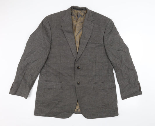 Mens UK Size 42 Marks and Spencer Regular Brown Suit Jacket