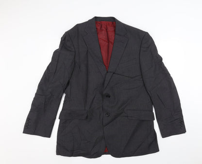 Mens UK Size 42 Marks and Spencer Regular Black Suit Jacket