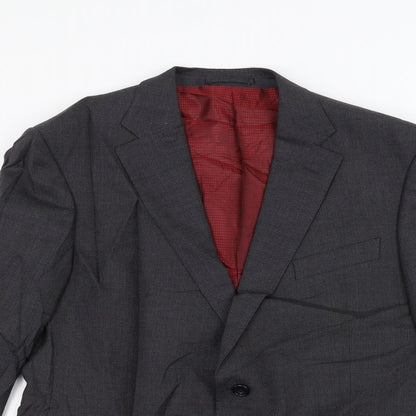 Mens UK Size 42 Marks and Spencer Regular Black Suit Jacket