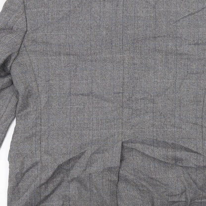 Mens UK Size 38 Marks and Spencer Regular Grey Suit Jacket