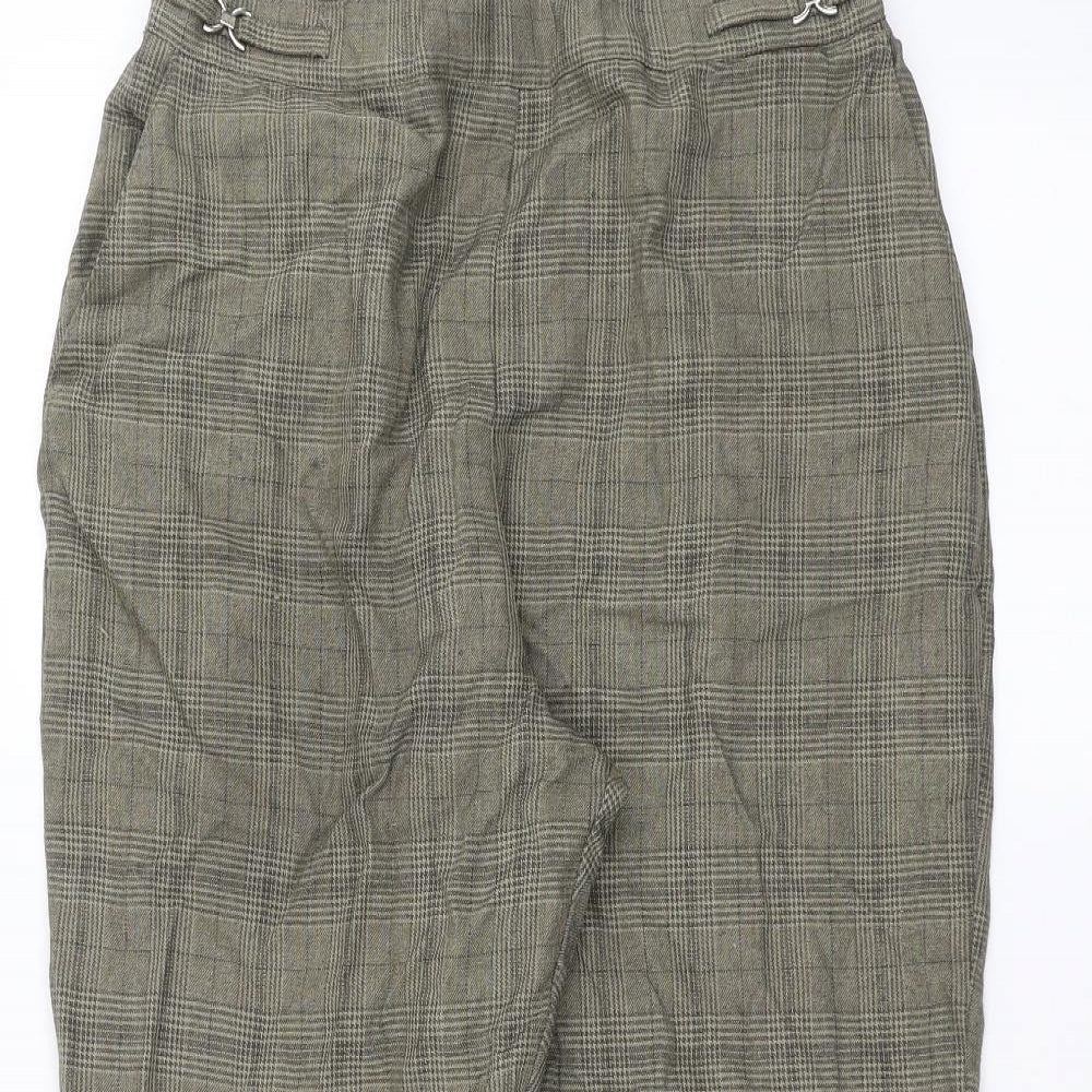 Womens UK Size 12 BHS Regular Fit  Brown Trousers