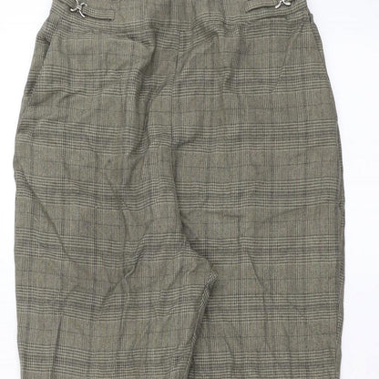 Womens UK Size 12 BHS Regular Fit  Brown Trousers
