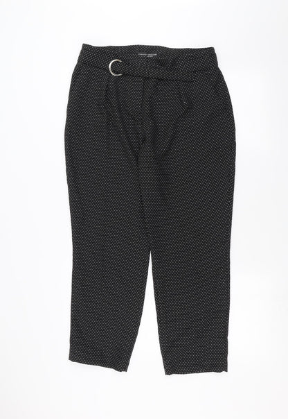 Womens UK Size 14 Dorothy Perkins Regular Fit  Black Trousers