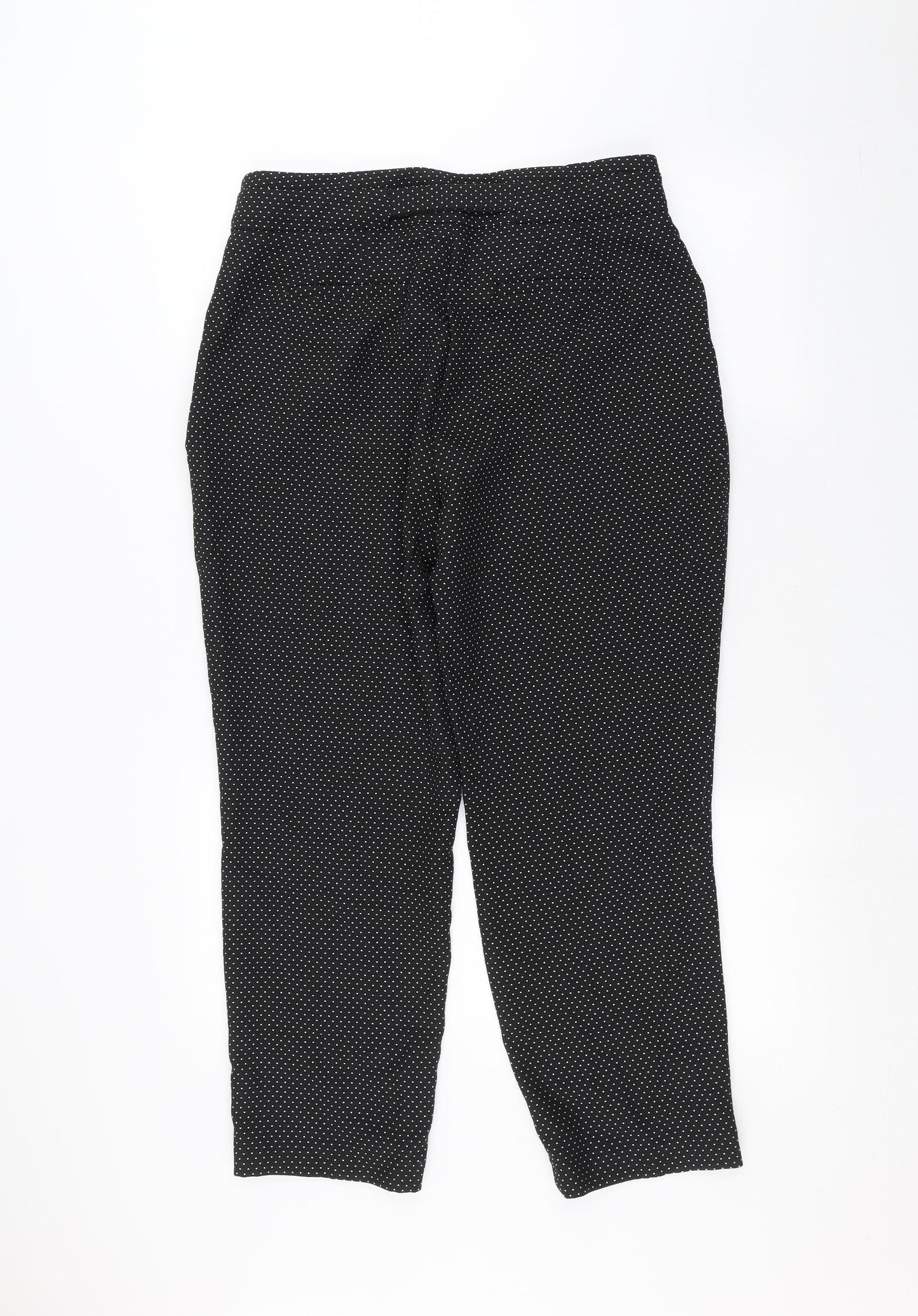 Womens UK Size 14 Dorothy Perkins Regular Fit  Black Trousers