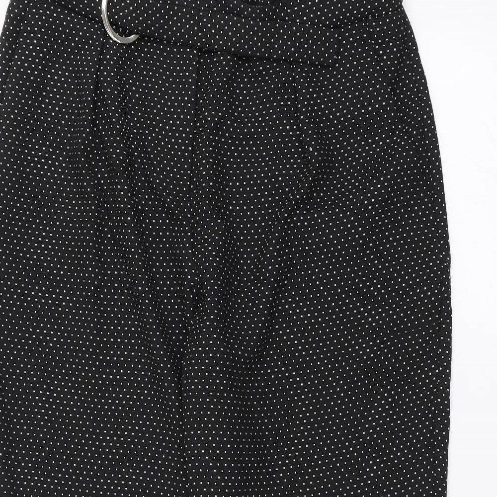Womens UK Size 14 Dorothy Perkins Regular Fit  Black Trousers