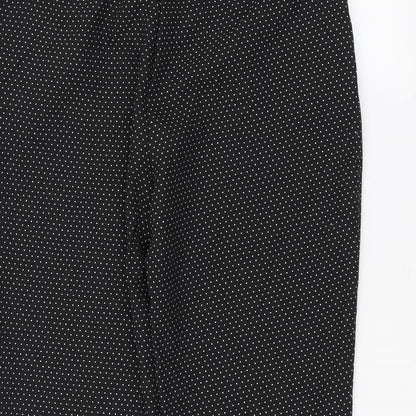 Womens UK Size 14 Dorothy Perkins Regular Fit  Black Trousers