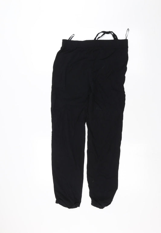 Primark Womens Black   Trousers  Size 10 L23 in