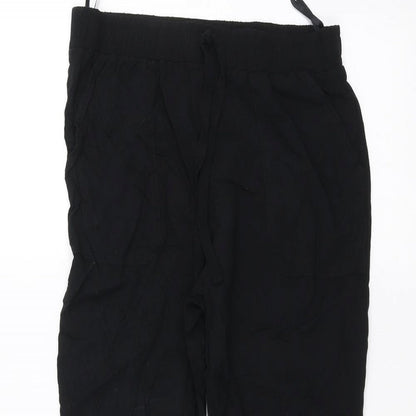 Primark Womens Black   Trousers  Size 10 L23 in