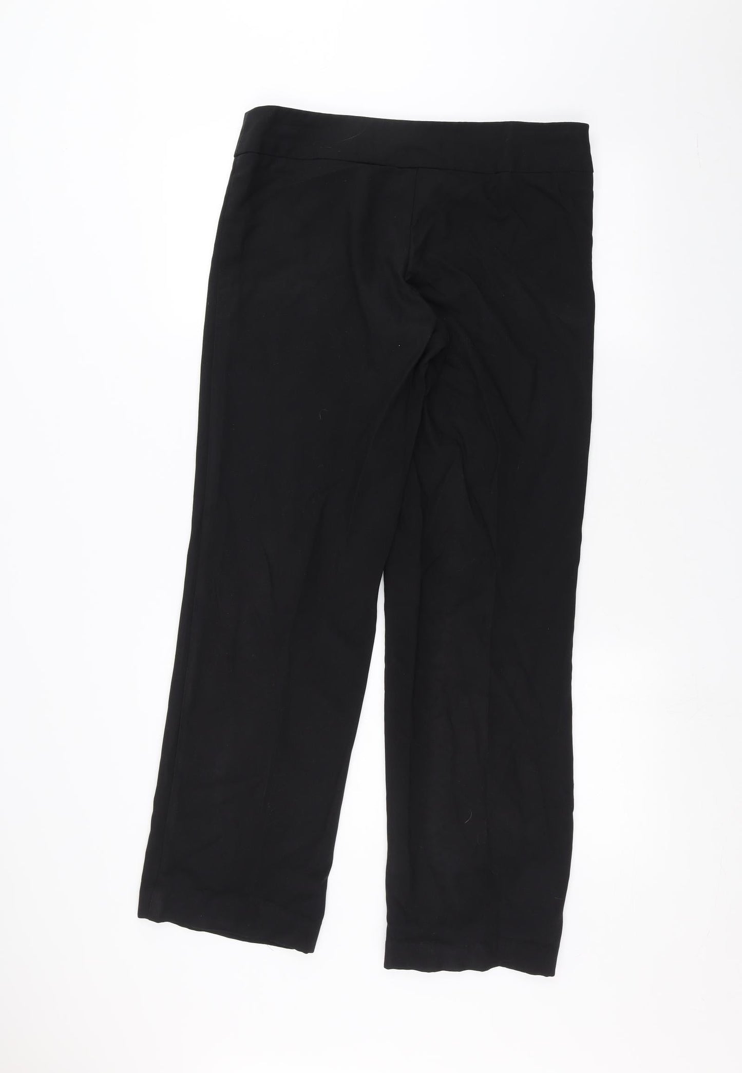 George Womens Black   Trousers  Size 12 L27 in