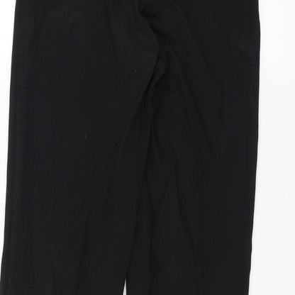 George Womens Black   Trousers  Size 12 L27 in