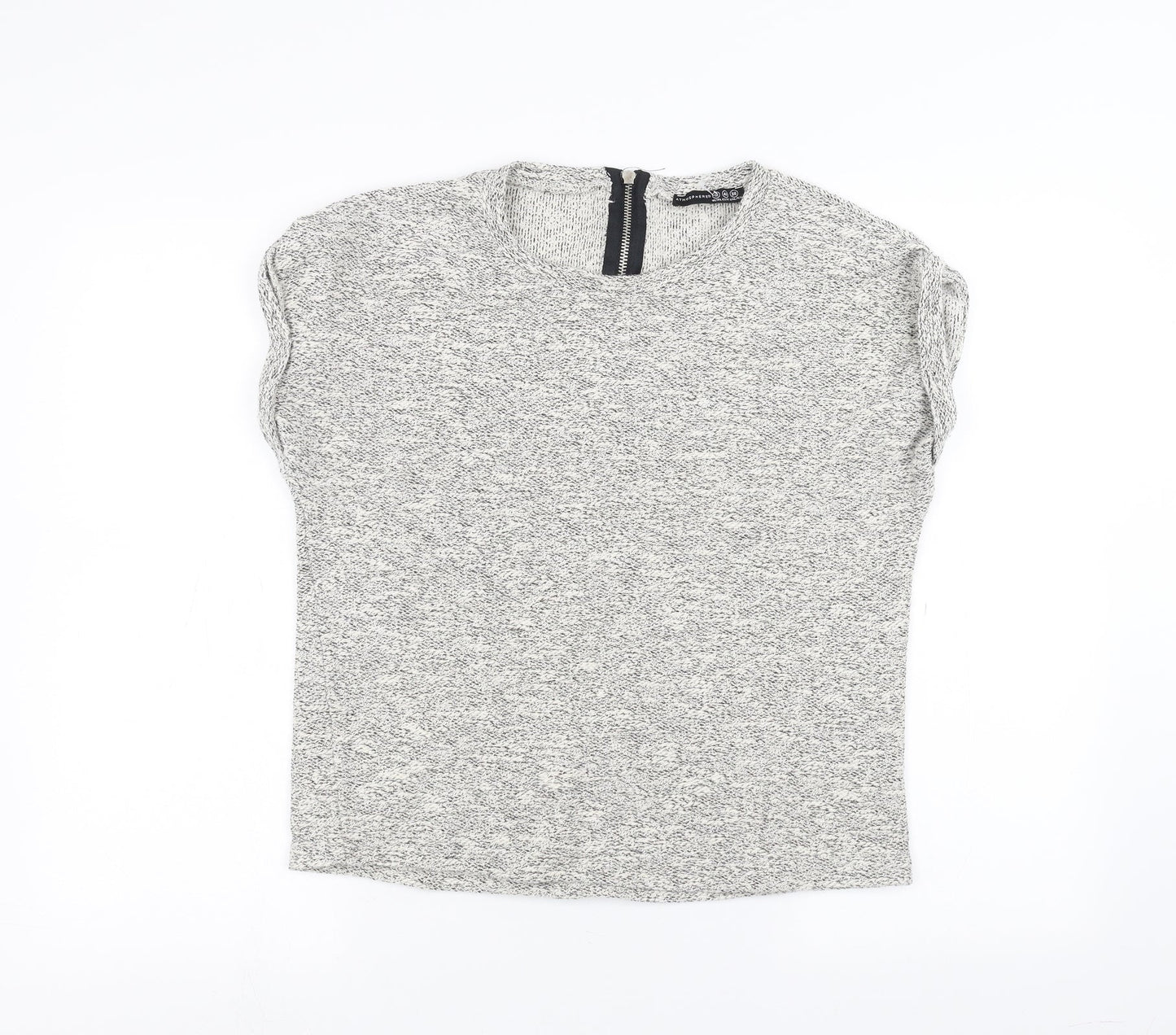 Womens UK Size 12 Atmosphere Grey Pullover Jumper