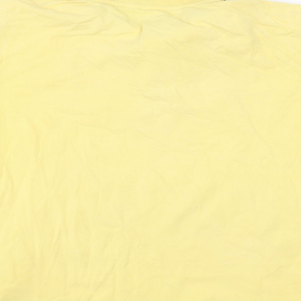 Primark Mens Yellow    Polo Size XL