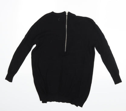 Womens UK Size 6 Atmosphere Black Basic Blouse