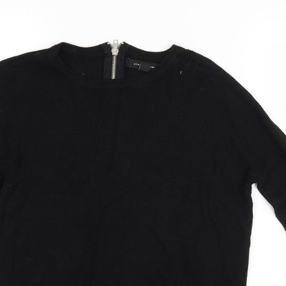 Womens UK Size 6 Atmosphere Black Basic Blouse