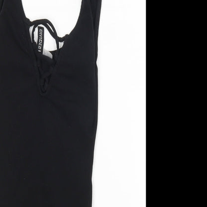H&M Womens Black   Playsuit One-Piece Size XS