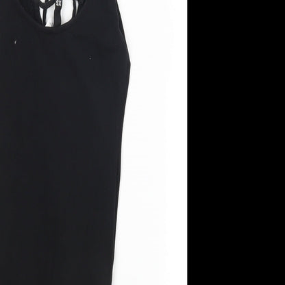 H&M Womens Black   Playsuit One-Piece Size XS