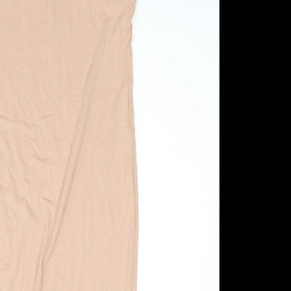 ASOS Womens Beige   Pencil Dress  Size 6