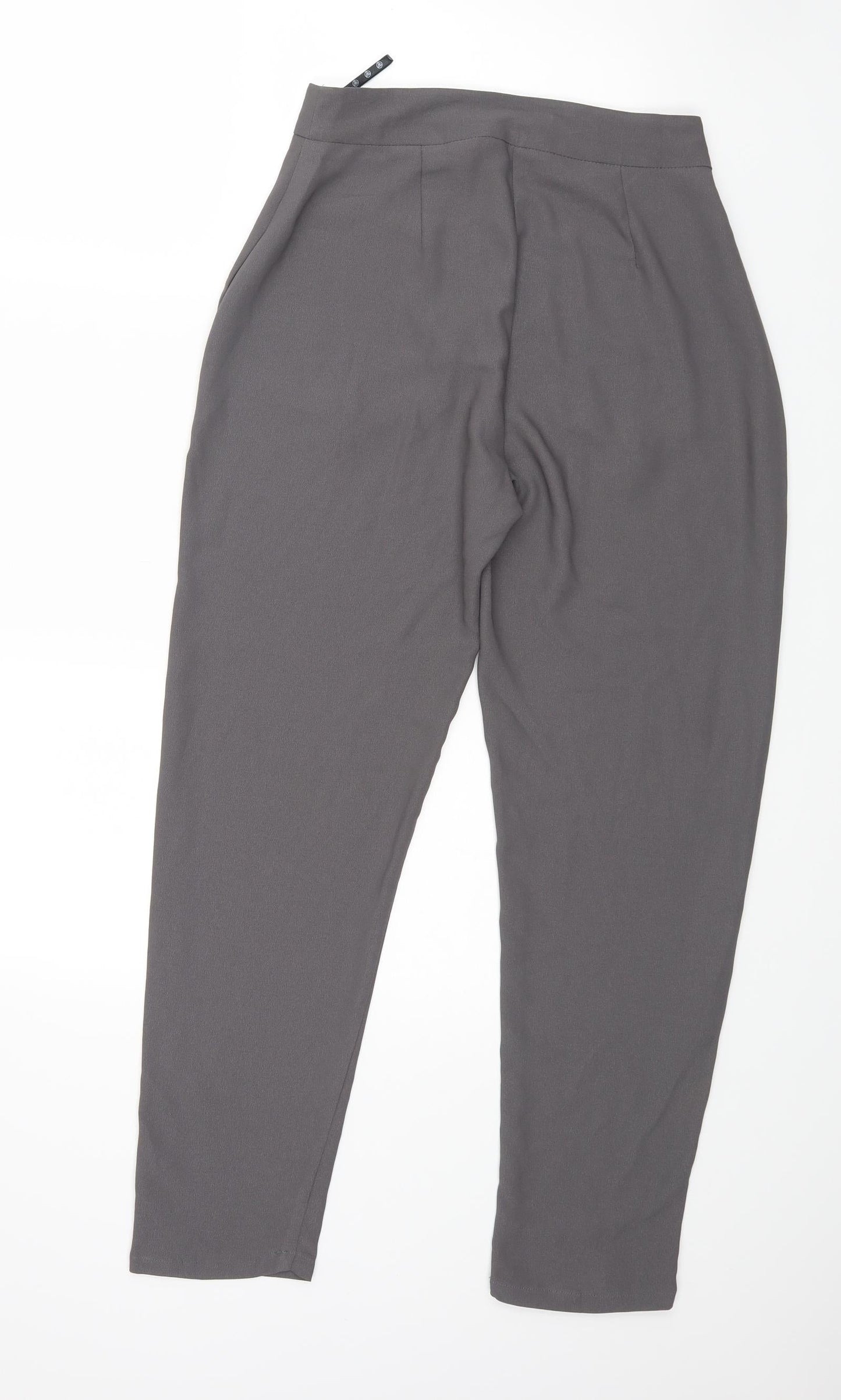 Womens UK Size 8 Atmosphere Regular Fit Dress Pants Grey Trousers