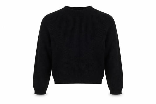 Womens UK Size S Boohoo Black Pullover Jumper