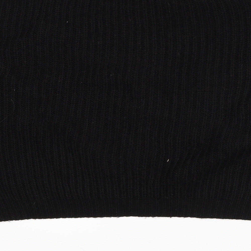 Boohoo Womens Black   Pullover Jumper Size S