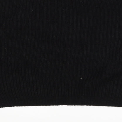Boohoo Womens Black   Pullover Jumper Size S