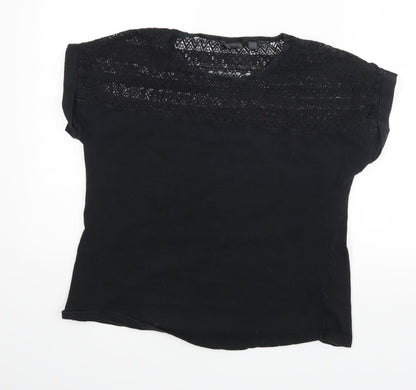Golddigger Womens Black   Basic Blouse Size M