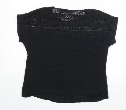 Golddigger Womens Black   Basic Blouse Size M