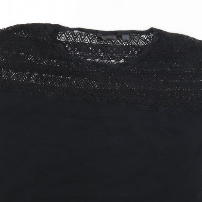 Golddigger Womens Black   Basic Blouse Size M