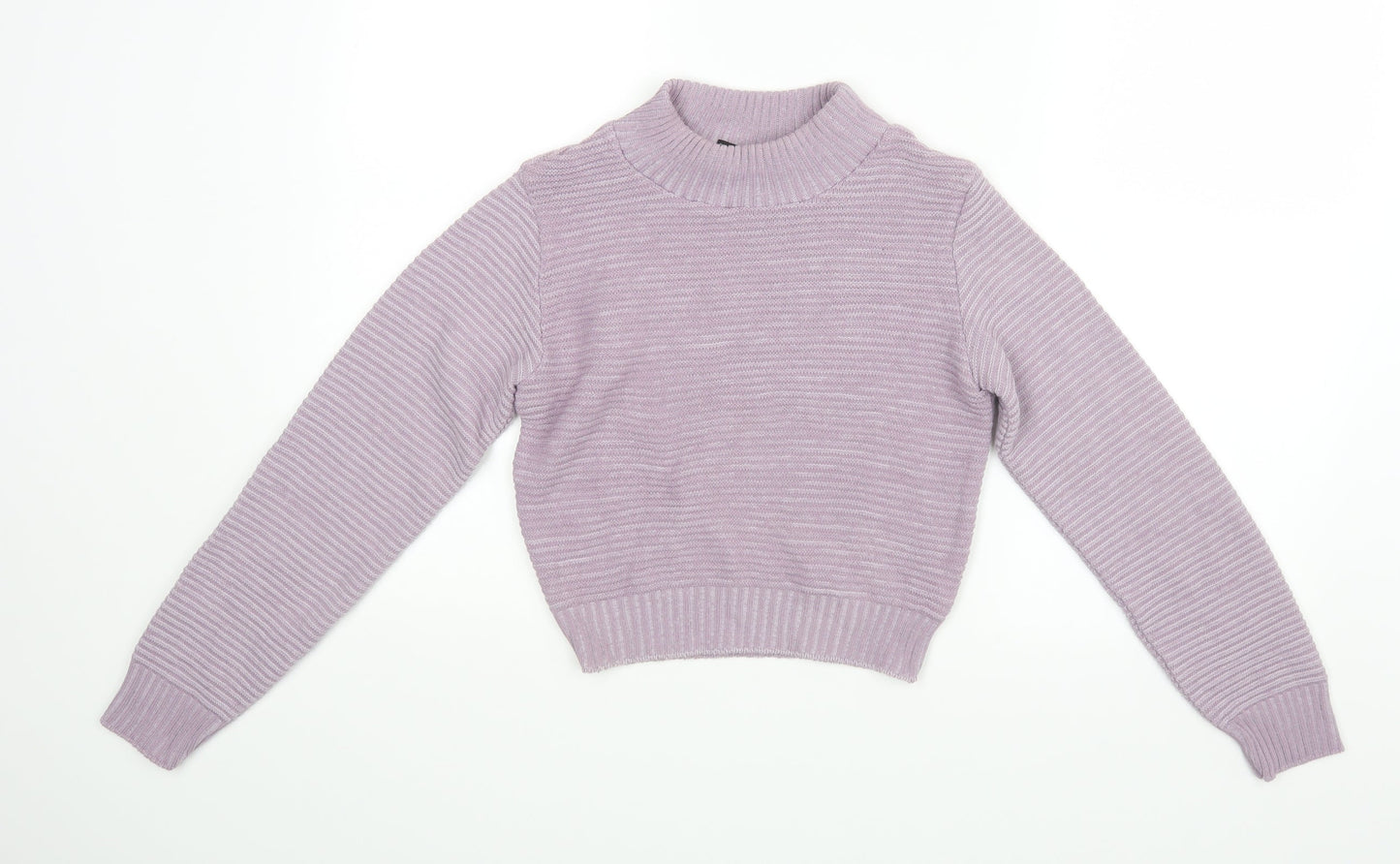 Womens UK Size 6 PRETTYLITTLETHING Purple Pullover Jumper
