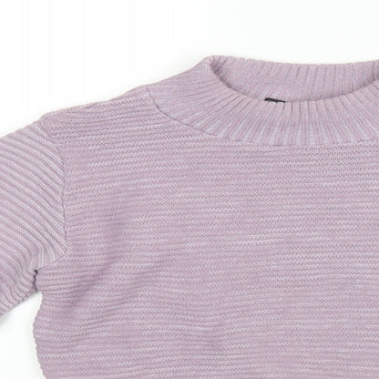 Womens UK Size 6 PRETTYLITTLETHING Purple Pullover Jumper
