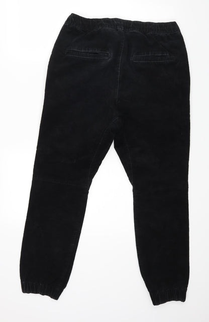 Womens UK Size M H&M Regular Fit  Black Trousers