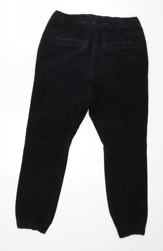 Womens UK Size M H&M Regular Fit  Black Trousers