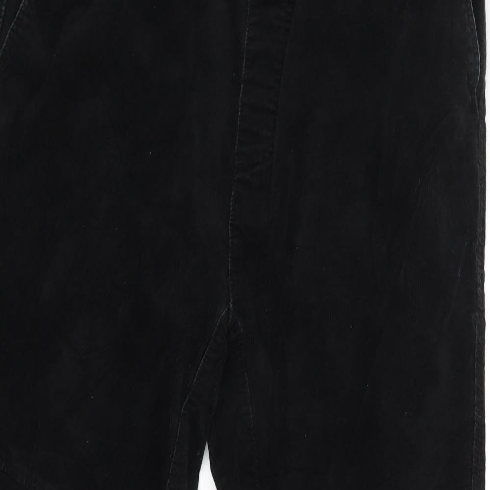 Womens UK Size M H&M Regular Fit  Black Trousers
