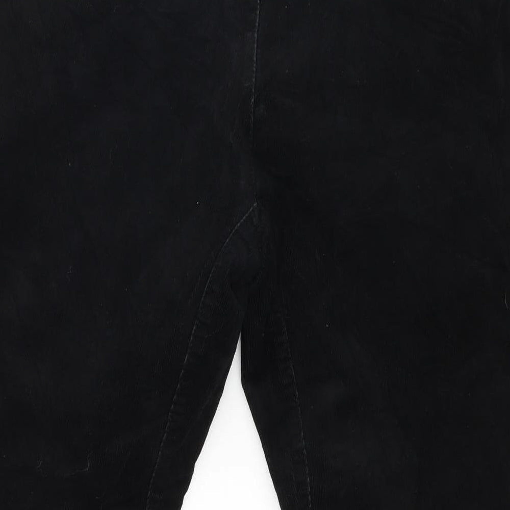 Womens UK Size M H&M Regular Fit  Black Trousers