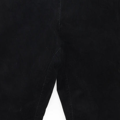 Womens UK Size M H&M Regular Fit  Black Trousers