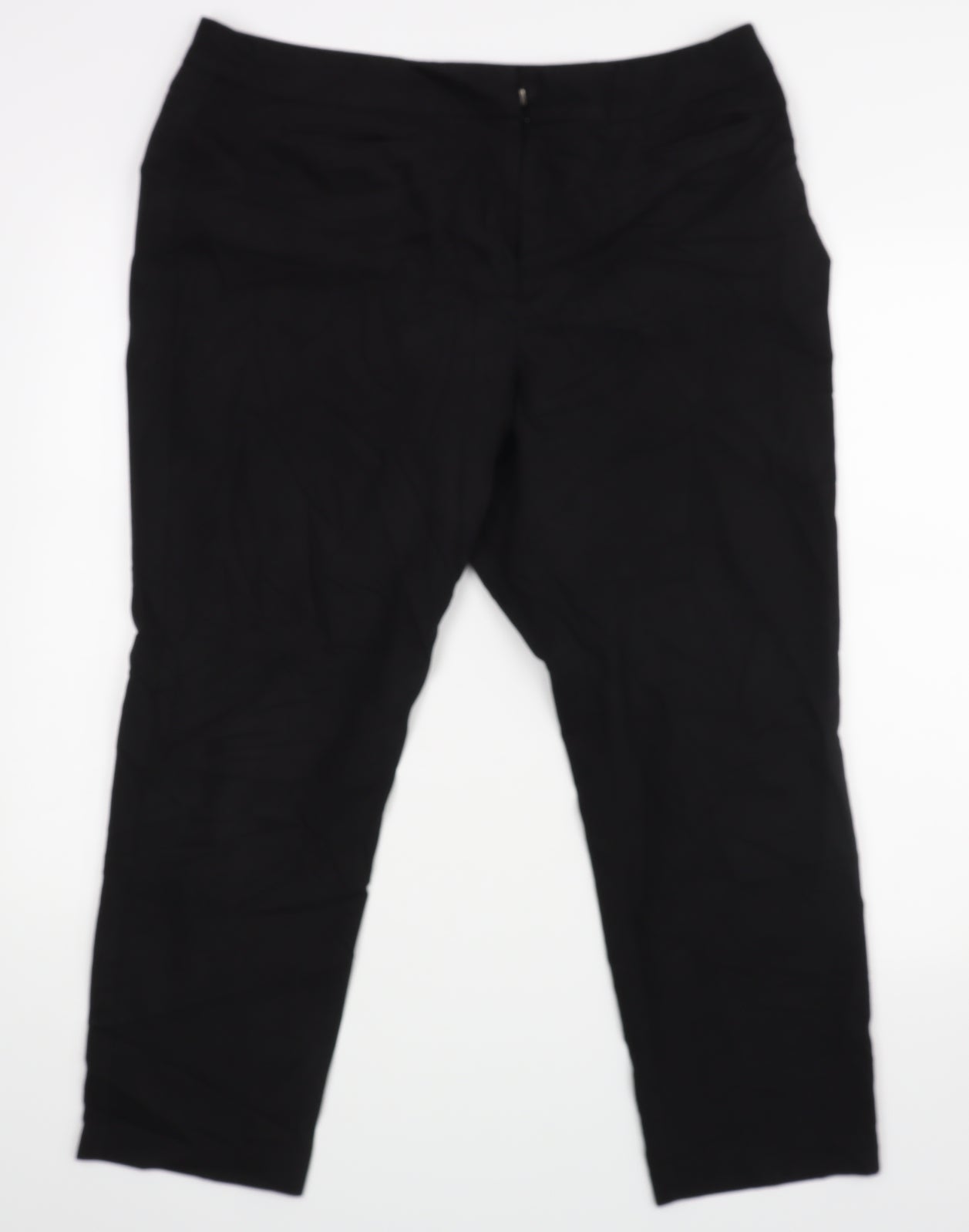 Bonmarché Womens Black   Trousers  Size 16 L24 in