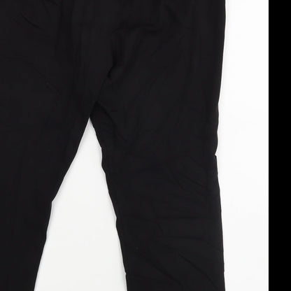 Bonmarché Womens Black   Trousers  Size 16 L24 in