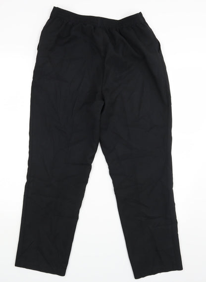 M&S Womens Black   Dress Pants Trousers Size 12 L27 in